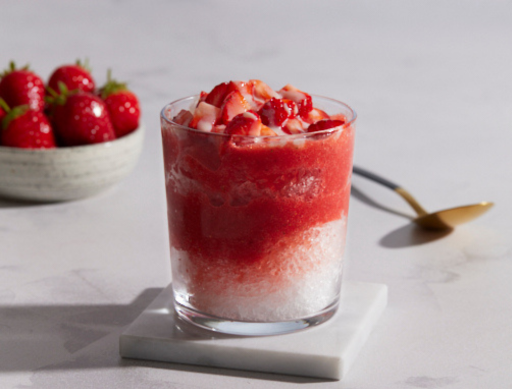 Strawberry & Milk Shaved Ice