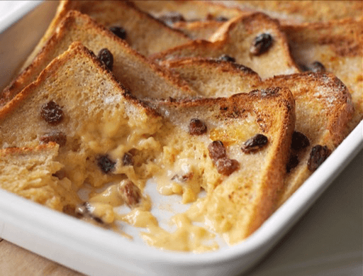 Bread and butter pudding 