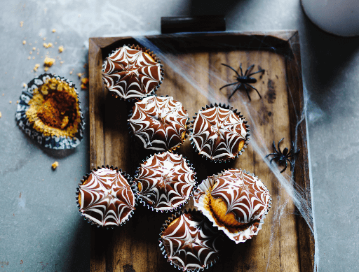 Halloween Spider Cupcakes