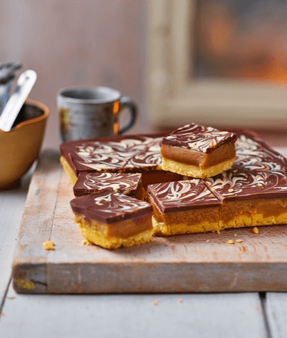 Easy Millionaires Shortbread 