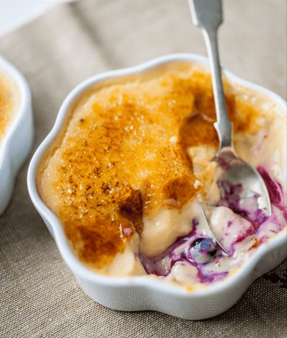 Mixed Berry Crème Brulée