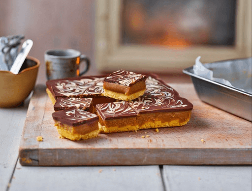 Easy Millionaires Shortbread 