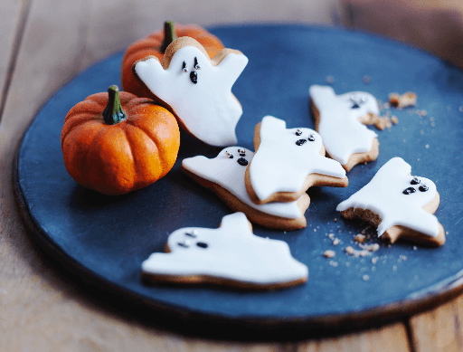 Halloween Ghost Biscuits