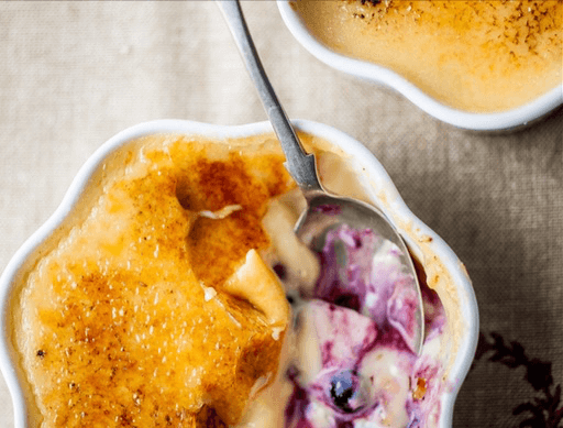 Mixed Berry Crème Brulée