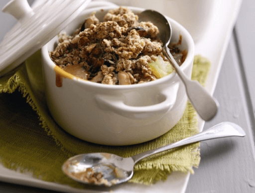 Caramel Apple Crumble 