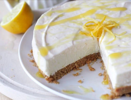 No Bake Lemon Cheesecake 