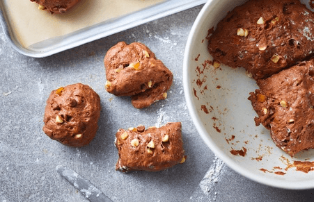 Chocolate and Orange Hot Cross Buns