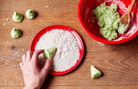 Coconut Ice Christmas Trees