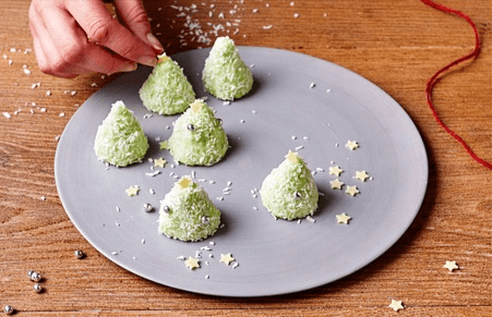 Coconut Ice Christmas Trees