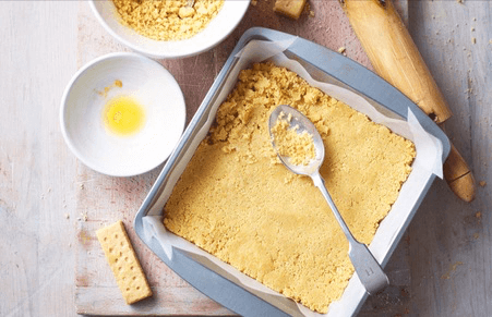 Millionaires Shortbread Recipe step 1