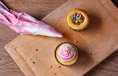 Surprise Rainbow Pinata Cupcakes