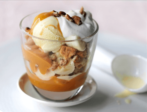 Banoffee Ice Cream Sundaes