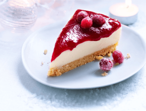 Christmas Cranberry Cheesecake