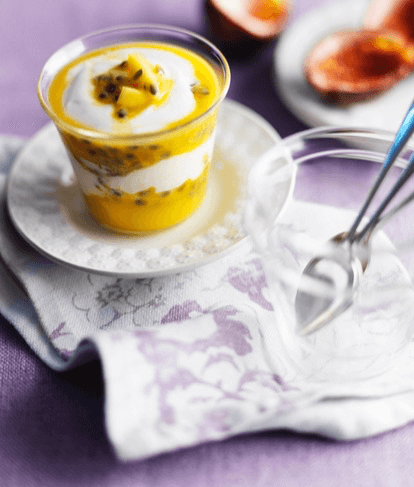 Fat Free Mango & Passion Fruit Fool 