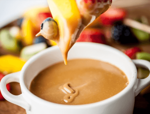 Hot Caramel Fondue 