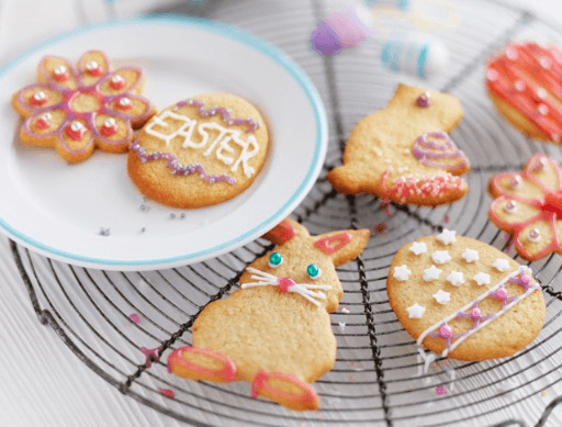 Iced Easter Biscuits