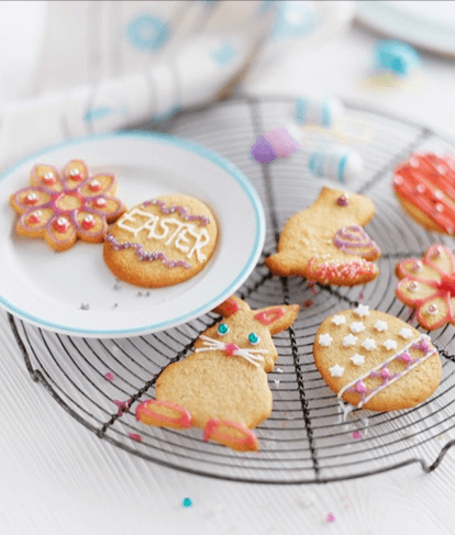 Iced Easter Biscuits