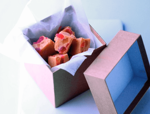 Ginger and Cherry Fudge