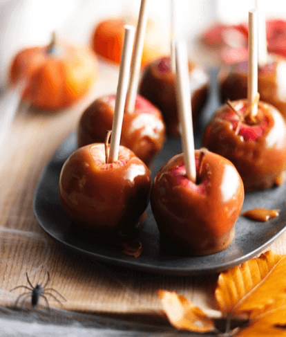 Chewy Toffee Apples