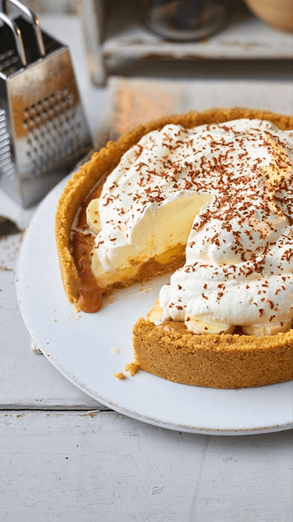 Banoffee pie with Carnation Caramel