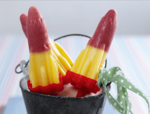 Frozen Smoothie Lollies