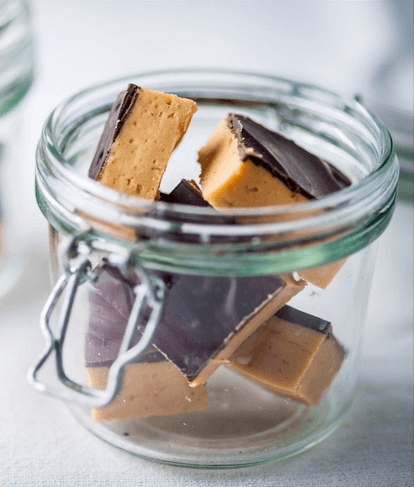 Easy Salted Caramel and White Chocolate Fudge 
