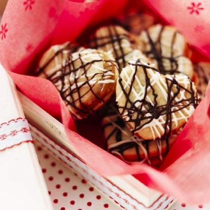 Loveheart Millionaires Shortbread Biscuits