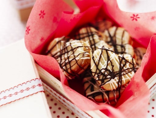 Loveheart Millionaires Shortbread Biscuits