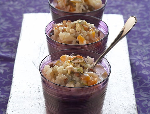 Kheer Jewelled with Dried Fruit