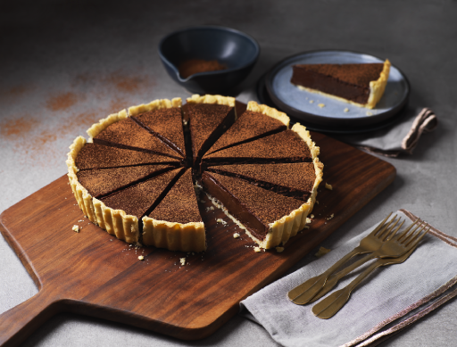 Baked Chocolate Tart 