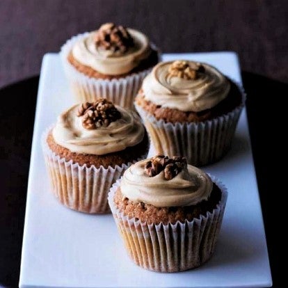 Coffee and Walnut Cupcakes