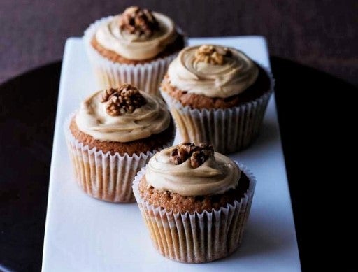 Coffee and Walnut Cupcakes