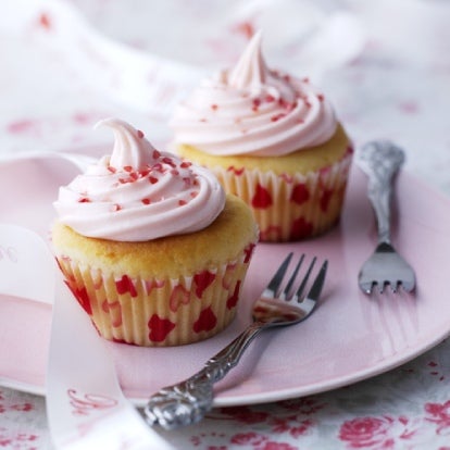 Valentine cupcakes