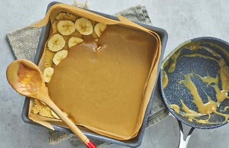 bananas and caramel