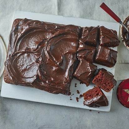 Chocolate Fudge Tray Bake