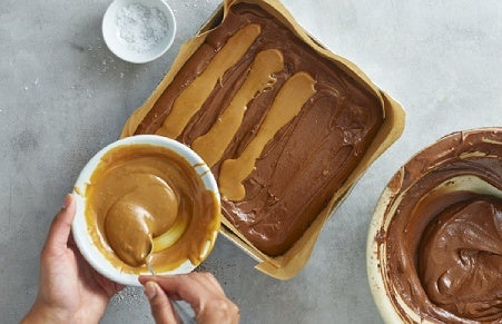 Step 4 brownies