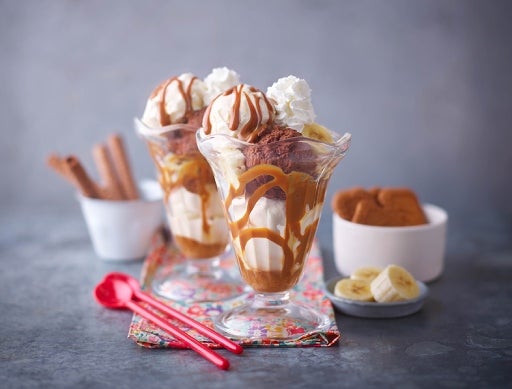 Knickerbanoffee Glory Ice Cream Sundae