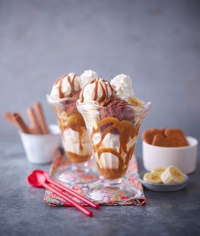 Knickerbanoffee Glory Ice Cream Sundae