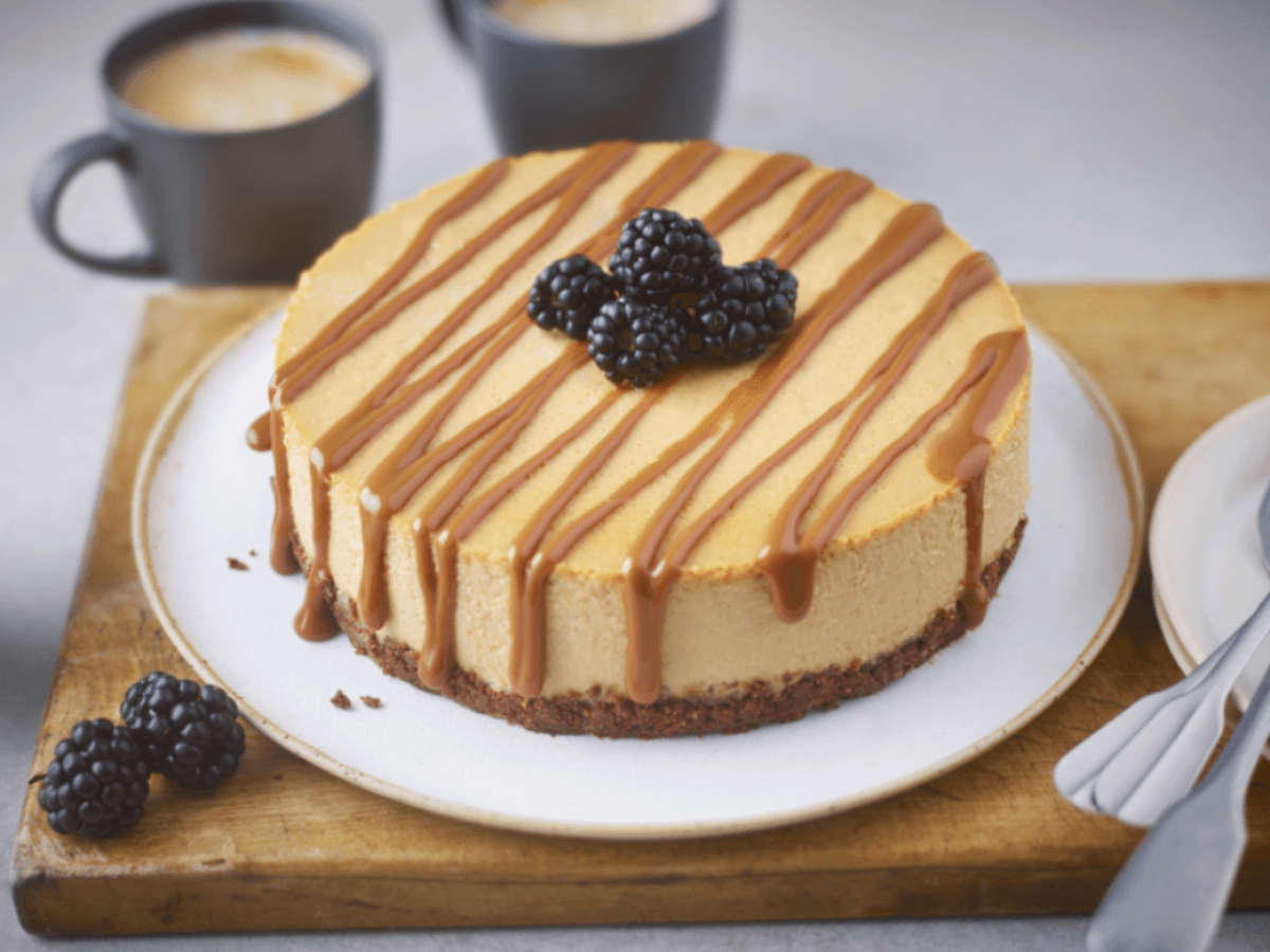 salted caramel cheesecake