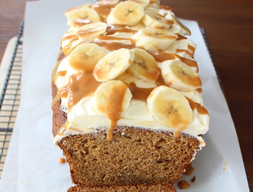 Banoffee Banana Bread