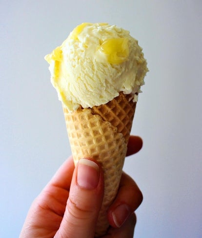 Lemon Curd Ice Cream