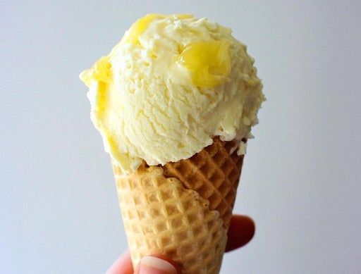 Lemon Curd Ice Cream