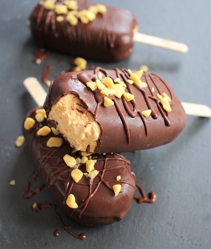 Homemade Salted Caramel Magnums