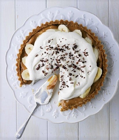 Salted Caramel Banoffee Pie