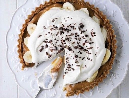 Salted Caramel Banoffee Pie 