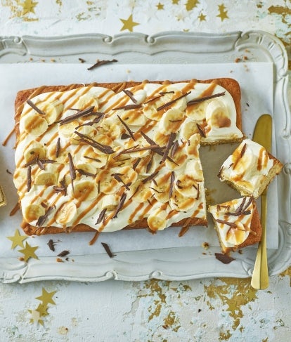 Banoffee Tray Bake 