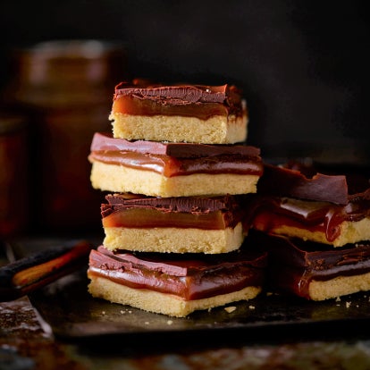 Vegan Salted Caramel Millionaire's Shortbread