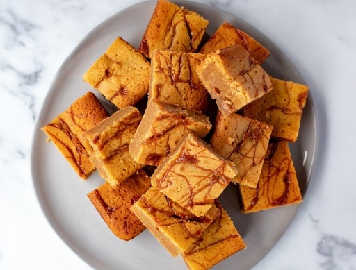 Salted Caramel Blondies