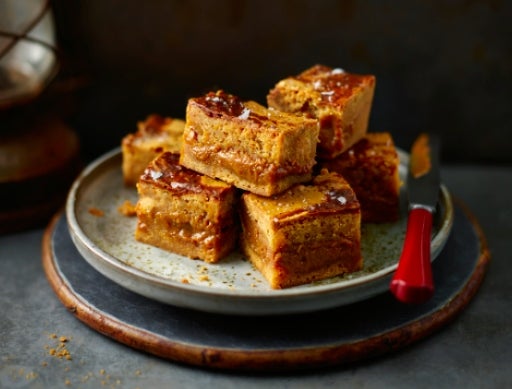 Salted Caramel Blondies