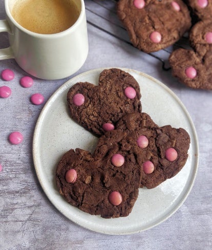 Valentine’s Double Chocolate Cookies